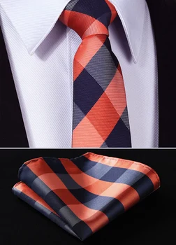 TC4029N8 Orange blue Check 3.4" 100%Silk Wedding Jacquard Woven Men Tie Necktie Pocket Square Handkerchief Set Suit
TC4029N8 Orange blue Check 3.4" 100%Silk Wedding Jacquard Woven Men Tie Necktie Pocket Square Handkerchief Set Suit