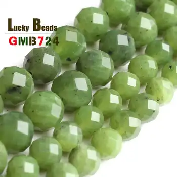 19cm Round Green Canada Jades Stone Beads Natural Faceted Loose Bead For Jewelry Making DIY Bracelet Necklac 6mm 8mm 7.5 Inches
19cm Round Green Canada Jades Stone Beads Natural Faceted Loose Bead For Jewelry Making DIY Bracelet Necklac 6mm 8mm 7.5 Inches