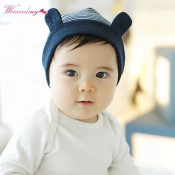 Soft Cotton Baby With Ear Stripe Beanie Toddler Infant Newborn Kids Cap Boys Girls Hat
Soft Cotton Baby With Ear Stripe Beanie Toddler Infant Newborn Kids Cap Boys Girls Hat