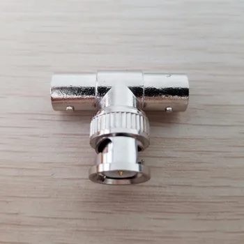 10pcs/lot BNC 1 Male to 2 Female 1 In 2 Out Splitter Q9 Connector Adapter Converter for CCTV Camera
10pcs/lot BNC 1 Male to 2 Female 1 In 2 Out Splitter Q9 Connector Adapter Converter for CCTV Camera