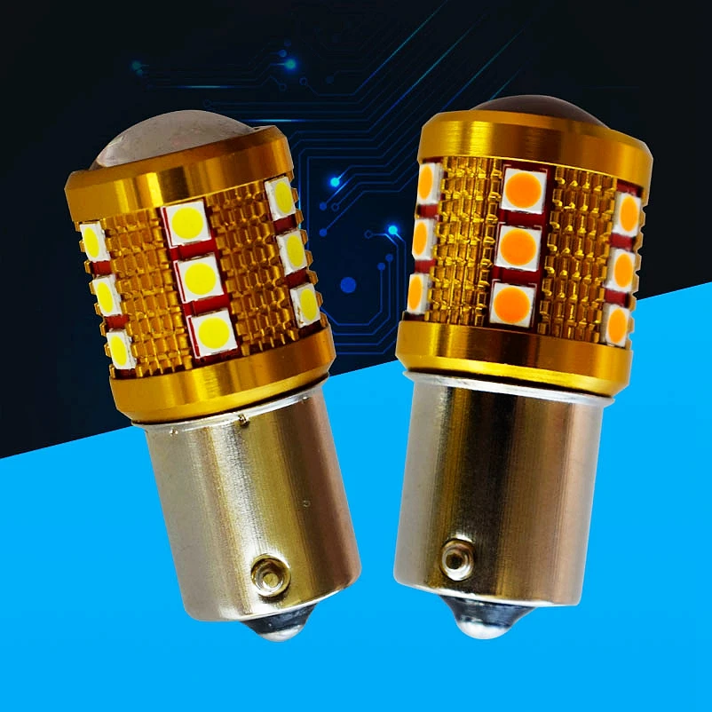 2Pcs High Quality P21W 1156 BA15S R5W R10W 1200Lm Super Bright 3030 LED Car Brake Parking Lights Auto Fog Lamp Turn Signal Bulb
2Pcs High Quality P21W 1156 BA15S R5W R10W 1200Lm Super Bright 3030 LED Car Brake Parking Lights Auto Fog Lamp Turn Signal Bulb