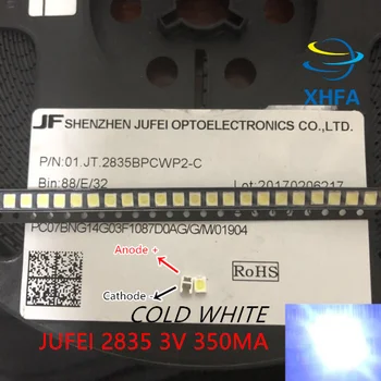 JUFEI LED Backlight 1210 3528 2835 1W 3V 84LM Cool white LCD Backlight for TV TV Application 01.JT.2835BPW1-C 100PCS
JUFEI LED Backlight 1210 3528 2835 1W 3V 84LM Cool white LCD Backlight for TV TV Application 01.JT.2835BPW1-C 100PCS