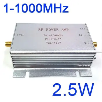 1M-1000MHZ 2.5W HF VHF UHF FM transmitter Broadband RF power Amplifier For Ham Radio Walkie talkie Short wave remote control
1M-1000MHZ 2.5W HF VHF UHF FM transmitter Broadband RF power Amplifier For Ham Radio Walkie talkie Short wave remote control