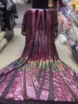 2019 High Quality African Lace Fabric pink, Black French Net Embroidery Sequins Tulle Lace Fabric For Nigerian party Dress
2019 High Quality African Lace Fabric pink, Black French Net Embroidery Sequins Tulle Lace Fabric For Nigerian party Dress
