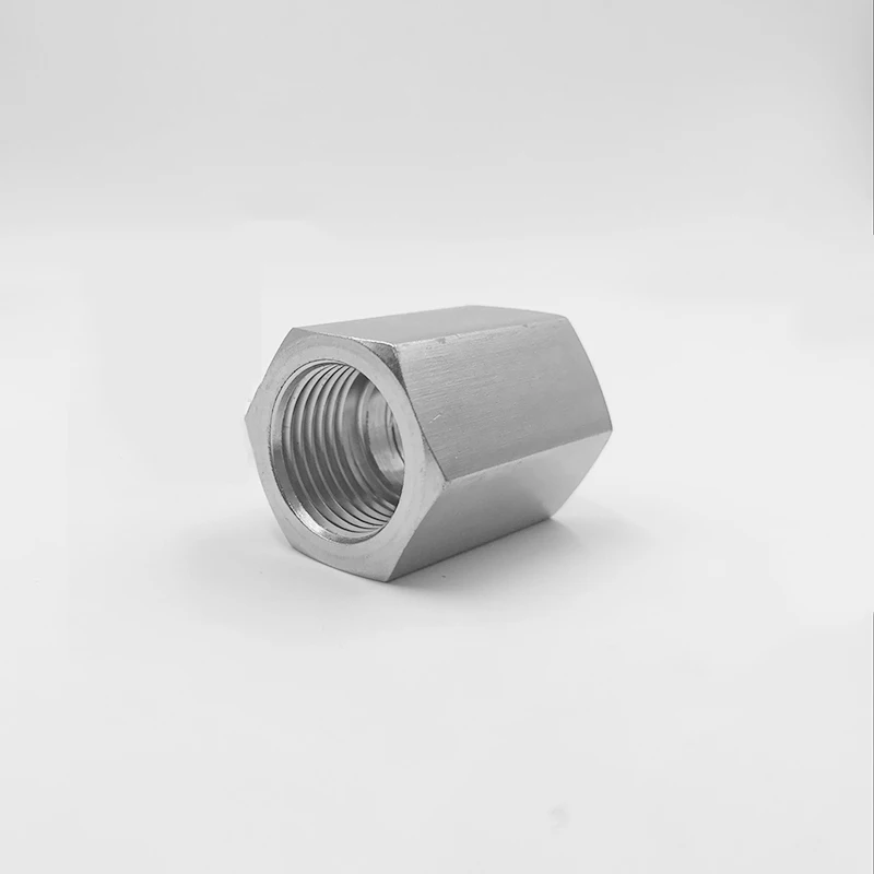 304 Stainless Steel 1/2" BSP Female Thread Hex Socket High Pressure CNC Pipe Fitting Nut Rod Coupler Connector For Water Air Oil
304 Stainless Steel 1/2" BSP Female Thread Hex Socket High Pressure CNC Pipe Fitting Nut Rod Coupler Connector For Water Air Oil
