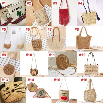 2019 New Fashion Women Vintage Beach Straw Bag Ladies Handmade Woven Messenger Handbag Summer Bohemian Crossbody Shoulder Bag
2019 New Fashion Women Vintage Beach Straw Bag Ladies Handmade Woven Messenger Handbag Summer Bohemian Crossbody Shoulder Bag