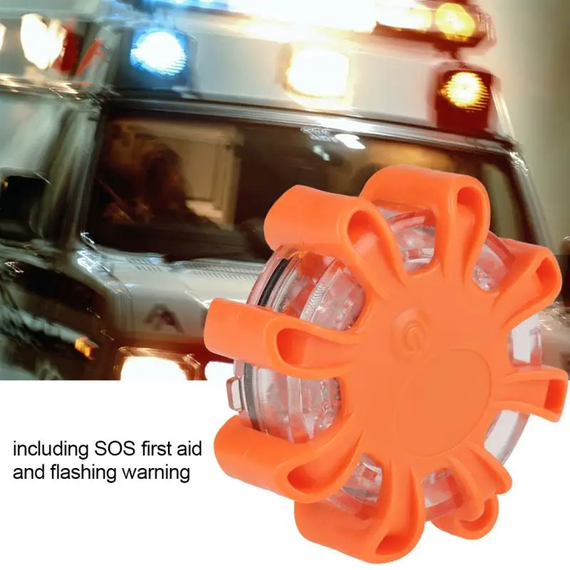 Multi-function 8LED Roadside Warning Light LED Indicator Signal Light Flashing Safety Emergency Strobe Light Lamp for Car/Boat
Multi-function 8LED Roadside Warning Light LED Indicator Signal Light Flashing Safety Emergency Strobe Light Lamp for Car/Boat
