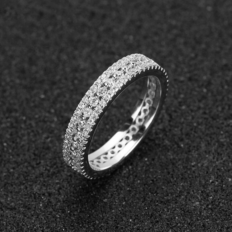 Brilliant 925 Sterling Silver Luxury Elegant Women Wedding Engagement Rings Jewelry Gift
Brilliant 925 Sterling Silver Luxury Elegant Women Wedding Engagement Rings Jewelry Gift