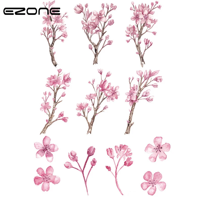 EZONE Beauty Peach Blossom Sticker Stationery Sticker Adhesive Papers Design Of Peach/Sakura Label Scrapbook Diary Decoration
EZONE Beauty Peach Blossom Sticker Stationery Sticker Adhesive Papers Design Of Peach/Sakura Label Scrapbook Diary Decoration