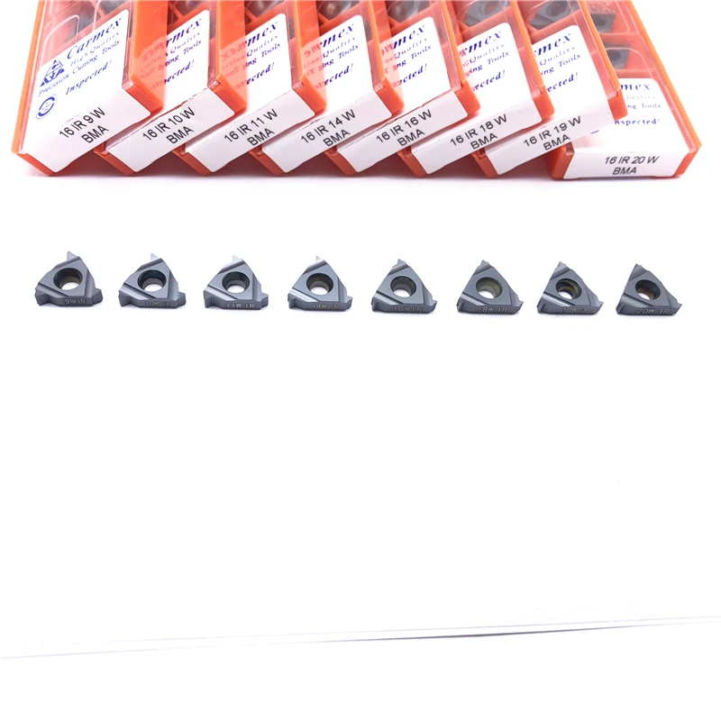 16ER 10W 11W 12W 14W 16W 18W BMA external threading carbide inserts of cnc lathe turning tools high quality
16ER 10W 11W 12W 14W 16W 18W BMA external threading carbide inserts of cnc lathe turning tools high quality