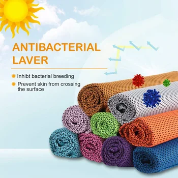 Magical Instant Ice Cooling Towel Summer Breathable Polyester Quick Dry Cold Towels For Outdoor Sports Running Jogging Hiking
Magical Instant Ice Cooling Towel Summer Breathable Polyester Quick Dry Cold Towels For Outdoor Sports Running Jogging Hiking