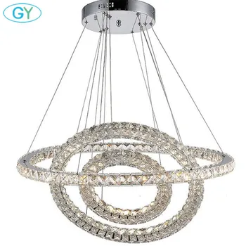 AC00-240V Three sides LED Crystal lustres Pendant lamps Fixture LED Ceiling Mount Hanging iluminacion luminaires suspendus GY
AC00-240V Three sides LED Crystal lustres Pendant lamps Fixture LED Ceiling Mount Hanging iluminacion luminaires suspendus GY