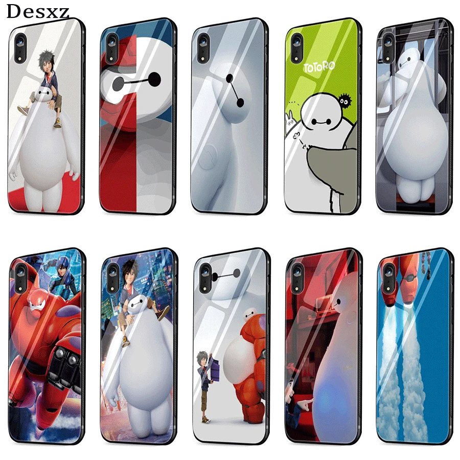 Закаленное Стекло чехол для iPhone 6 6s 7 8 плюс 5 5S SE X XS XR максимальный Большой Герой Shell