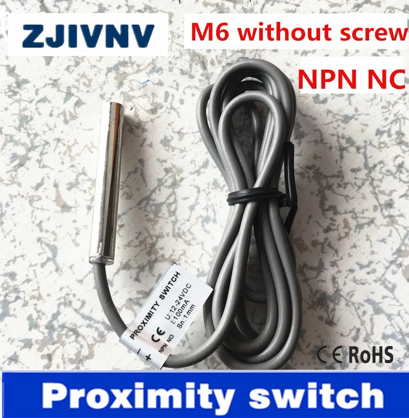 Цилиндрический тип M6 NPN NC DC 3 провода, индуктивный сенсор, переключатель индуктивности без винта, LM6-3001PB
Цилиндрический тип M6 NPN NC DC 3 провода, индуктивный сенсор, переключатель индуктивности без винта, LM6-3001PB