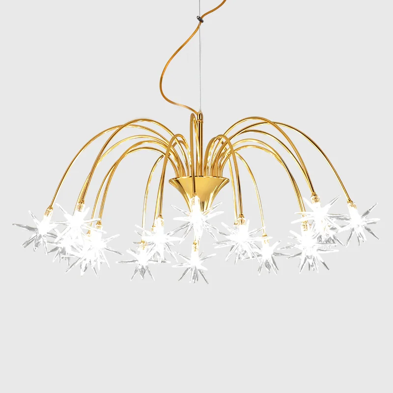 Modern chandelier Creative LED Pendant Lamp for Living room Nordic Nordic meteor shower Hanging Lamp Lustres Lighting Fixture
Modern chandelier Creative LED Pendant Lamp for Living room Nordic Nordic meteor shower Hanging Lamp Lustres Lighting Fixture