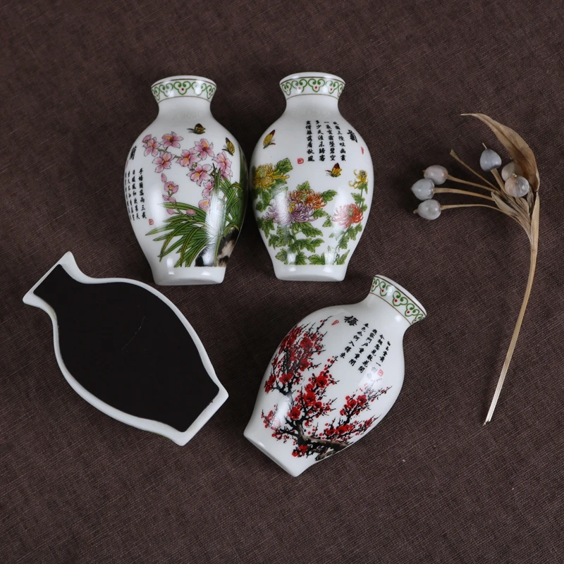 Retail Chinese Ceramic Flower Shape Fridge Magnets Four Plants Available Use on Whiteboard Blackboard Kids Study Use Office Use
Retail Chinese Ceramic Flower Shape Fridge Magnets Four Plants Available Use on Whiteboard Blackboard Kids Study Use Office Use