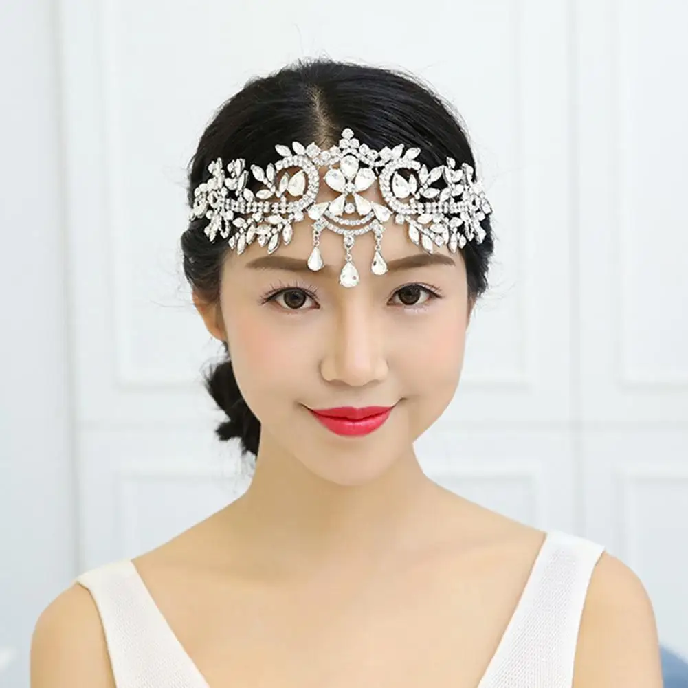 Fashion Wedding Bridal Tassel Water Drop Shape Rhinestone Headband Hair Band Jewelry
Fashion Wedding Bridal Tassel Water Drop Shape Rhinestone Headband Hair Band Jewelry