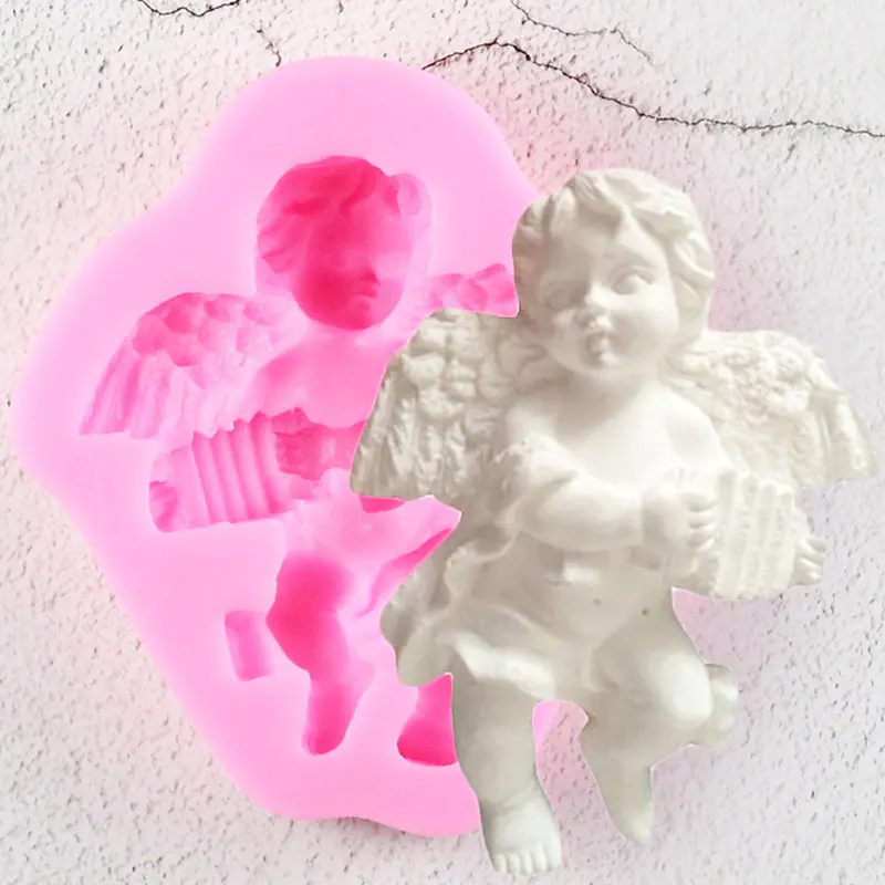 3D Craft Angel Soap Silicone Molds Resin Clay Candle Mold DIY Party Cake Decorating Tools 3D Candy Chocolate Gumpaste Mould
3D Craft Angel Soap Silicone Molds Resin Clay Candle Mold DIY Party Cake Decorating Tools 3D Candy Chocolate Gumpaste Mould