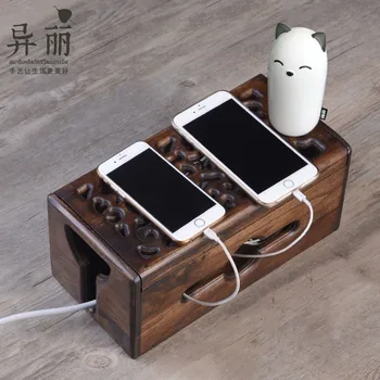 Solid Wood Power Line Receiving Box, Plug Board Finishing Box, Wire Computer Line Arrangement Box, Socket Arrangement and Hub Bo
Solid Wood Power Line Receiving Box, Plug Board Finishing Box, Wire Computer Line Arrangement Box, Socket Arrangement and Hub Bo