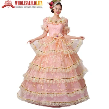 Top Sale 18th Century Marie Antoinette Masquerade Ball Dress Theatrical Vestido Dresses
Top Sale 18th Century Marie Antoinette Masquerade Ball Dress Theatrical Vestido Dresses