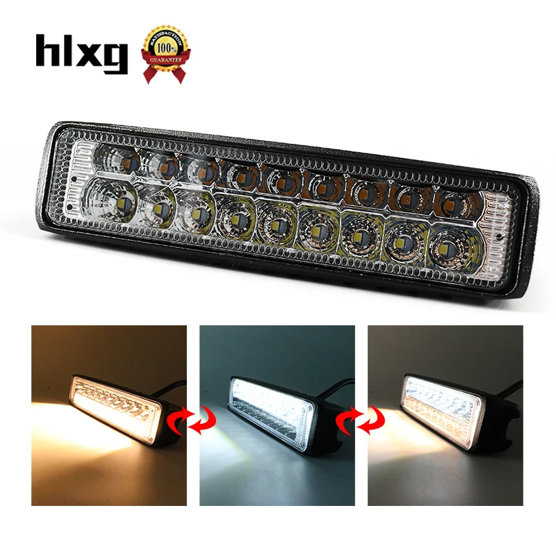 hlxg 1pcs Flood Beam LED Work Light Bar Fog Lamp Car Automotive Auto Truck ATV Motorcycle off-road vehicle SUV Yellow White 54W
hlxg 1pcs Flood Beam LED Work Light Bar Fog Lamp Car Automotive Auto Truck ATV Motorcycle off-road vehicle SUV Yellow White 54W