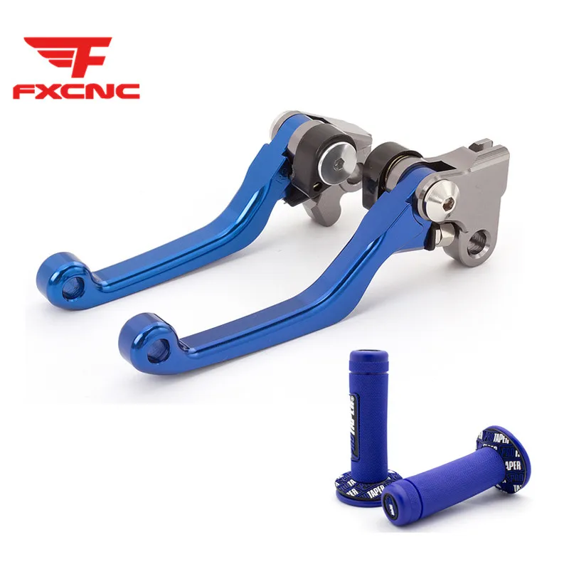 For SUZUKI 250SB 2002 - 2006 2005 2004 2003 CNC Motorcycle Pivot Dirt Pit Bike Brake Clutch Levers &Handle Grips Accessories |