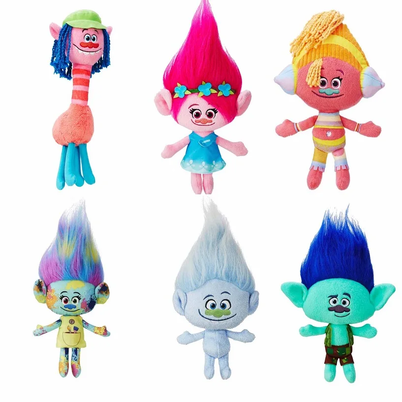 Movie Trolls Plush Toy Doll Magic Hair Cooper Poppy DJ Suki Harper Guy Diamond Branch Stuffed Dolls The Good Luck Trolls Gifts
Movie Trolls Plush Toy Doll Magic Hair Cooper Poppy DJ Suki Harper Guy Diamond Branch Stuffed Dolls The Good Luck Trolls Gifts