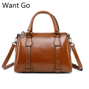 Want Go New Vintage Women Split Leather Handbag Female Real Lather Tote Bag Fashion Lady Party Handbag Hot Sale Crossbody Bags
Want Go New Vintage Women Split Leather Handbag Female Real Lather Tote Bag Fashion Lady Party Handbag Hot Sale Crossbody Bags