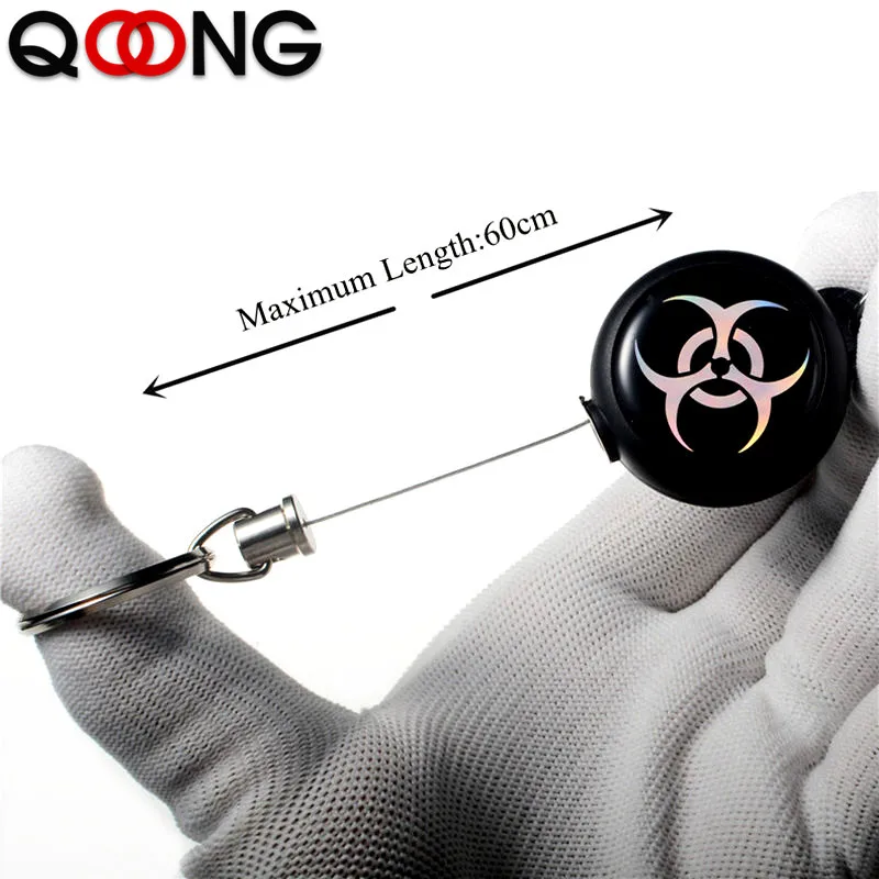 QOONG Men Women High Resilience Telescopic Wire Rope Key Chain Ring Anti-theft Keychain Men Strap Keyholder Easy To Buckle H17
QOONG Men Women High Resilience Telescopic Wire Rope Key Chain Ring Anti-theft Keychain Men Strap Keyholder Easy To Buckle H17