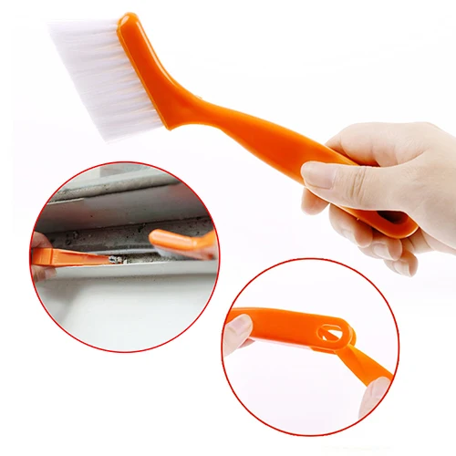 

Multifunctional 2 In 1 Multipurpose Window Track Cleaning Brush Keyboard Nook Cranny Dust Shovel Cleaning Brush Kitchen Supplies