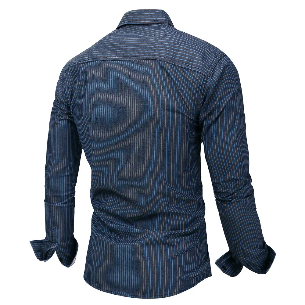 Fredd Marshall 2018 New Men's Casual Dress Shirt Long Sleeve Patchwork Plaid 100% Cotton Long Sleeve Chemise Homme (9)