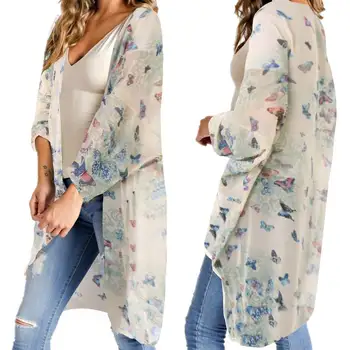 2020 ZANZEA Floral Kimono Cardigan Women's Summer Chiffon Blouse Fashion Print Beach Cover Up Female Bohemian Blusas Tunic Tops
2020 ZANZEA Floral Kimono Cardigan Women's Summer Chiffon Blouse Fashion Print Beach Cover Up Female Bohemian Blusas Tunic Tops