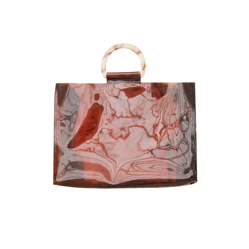 NEW Japanese Original Design Transparent Bag Lady Vacation Acrylic Strap Chain Shoulder Bag Cute Female Tote Crossbody Bag Sac 
NEW Japanese Original Design Transparent Bag Lady Vacation Acrylic Strap Chain Shoulder Bag Cute Female Tote Crossbody Bag Sac