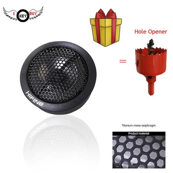 I Key Buy 57mm 4Ohms 15W Soft Dome HiFi Treble Tweeters 1 Pair DIY Audio Stereo Loudspeakers with Free Gift
I Key Buy 57mm 4Ohms 15W Soft Dome HiFi Treble Tweeters 1 Pair DIY Audio Stereo Loudspeakers with Free Gift