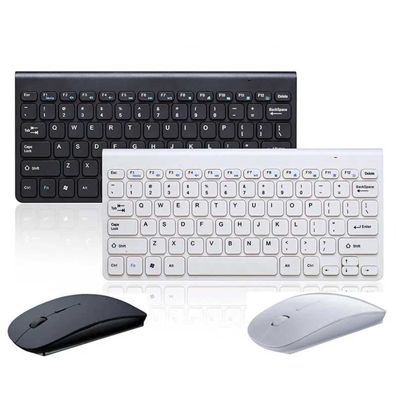 2.4GHz Wireless Keyboard + Mouse Combo Set For Laptop PC Desktop XJ66 | Компьютеры и офис