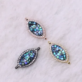 Wholesale Tiny jewelry charms oval charms Abalone color jewelry charms Double hoop conector jewelry finding for lady3540
Wholesale Tiny jewelry charms oval charms Abalone color jewelry charms Double hoop conector jewelry finding for lady3540
