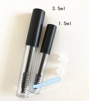 1.5ml 3.5ml Classical Plastic Black Frosted Cap Empty Mascara Tube Clear Cosmetic Macara Container DIY Mascara Refillable Tube
1.5ml 3.5ml Classical Plastic Black Frosted Cap Empty Mascara Tube Clear Cosmetic Macara Container DIY Mascara Refillable Tube