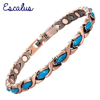 Escalus Magnetic Bracelet Women 14pcs Magnets 14pcs Semi-Precious Stones Copper Plating Charm Bracelet Ladies Bangle Wristband
Escalus Magnetic Bracelet Women 14pcs Magnets 14pcs Semi-Precious Stones Copper Plating Charm Bracelet Ladies Bangle Wristband