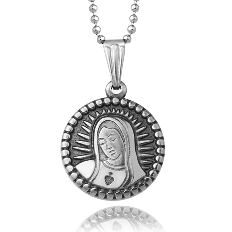 4pcs 2018 Hot Sale Fashion Simple Stainless Steel Necklace Pendant 18*22mm Round Nun Pendant Accessories Wholesale
4pcs 2018 Hot Sale Fashion Simple Stainless Steel Necklace Pendant 18*22mm Round Nun Pendant Accessories Wholesale