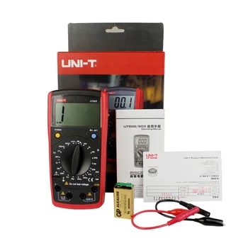 UNI-T UT603 Modern Resistance Inductance Capacitance Meters Testers LCR Meter Capacitors Ohmmeter w/hFE Test
UNI-T UT603 Modern Resistance Inductance Capacitance Meters Testers LCR Meter Capacitors Ohmmeter w/hFE Test