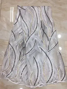 Free shipping Africa Swiss lace fabric yarn of high quality white sequins fashion wedding 5 yards French lace fabrics
Free shipping Africa Swiss lace fabric yarn of high quality white sequins fashion wedding 5 yards French lace fabrics