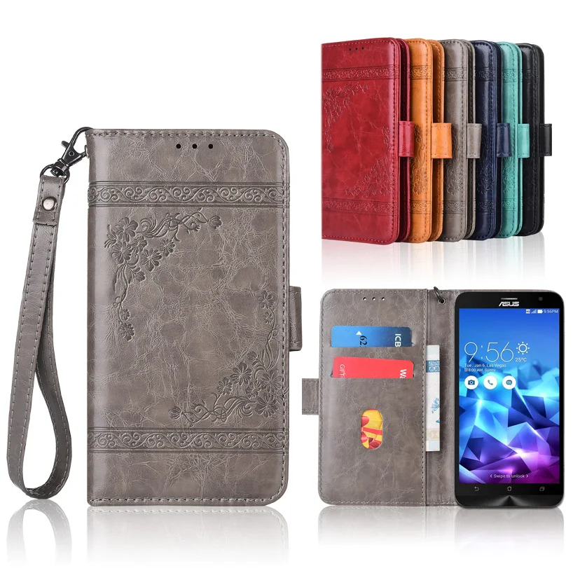 Newest Wallet case for ASUS ZenFone 2 ZE551ML ZE550ML Flip case with Strap,100% special PU leather embossing flower book case
Newest Wallet case for ASUS ZenFone 2 ZE551ML ZE550ML Flip case with Strap,100% special PU leather embossing flower book case