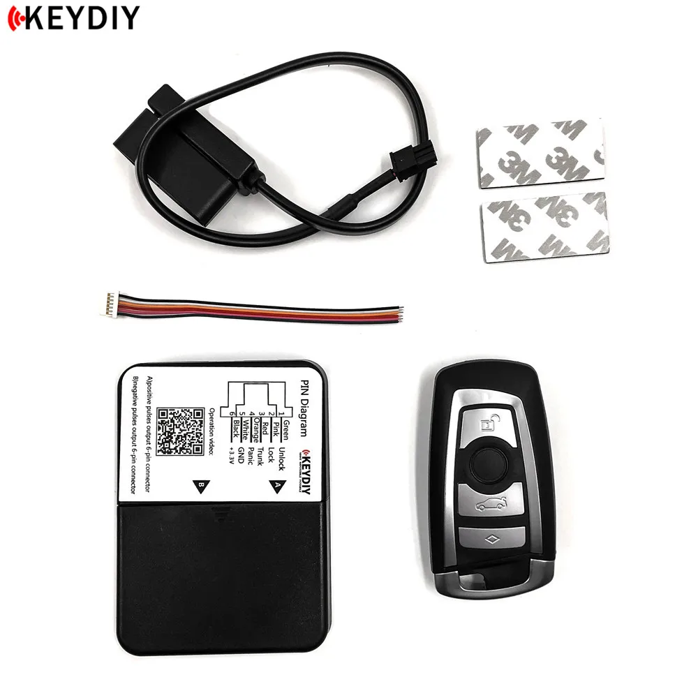 New KEYDIY KD Remote Universal Interface(6pin) Adapter Box Change Normal Car Key to Flip Remote For BMW Key Style
New KEYDIY KD Remote Universal Interface(6pin) Adapter Box Change Normal Car Key to Flip Remote For BMW Key Style