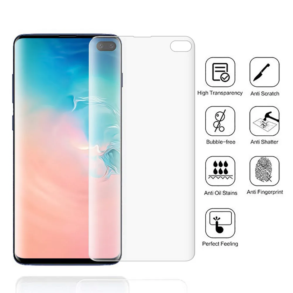 For Samsung S10 Plus Clear Soft Hydrogel Film TPU Screen Protector 6.1 inch Screen Protector Protective Glass Films
For Samsung S10 Plus Clear Soft Hydrogel Film TPU Screen Protector 6.1 inch Screen Protector Protective Glass Films