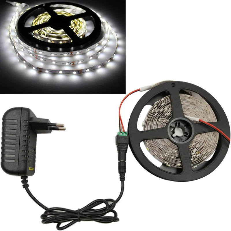 5M SMD2835 LED Strip Light Lamp RGB Tape Diode Neon Ribbon 60Leds DC12V LEDs Flexible Light String White/Warm White/RGB strip
5M SMD2835 LED Strip Light Lamp RGB Tape Diode Neon Ribbon 60Leds DC12V LEDs Flexible Light String White/Warm White/RGB strip