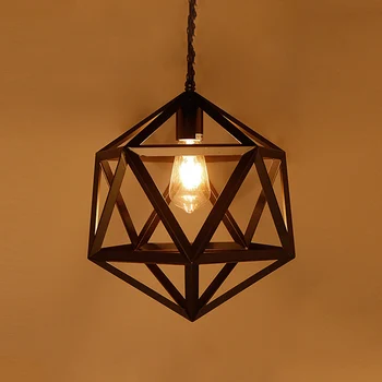 YWXLight Retro Chandelier Industrial Country Style Wrought Iron Chandelier 7W Creative Personality Polyhedral Diamond Chandelier
YWXLight Retro Chandelier Industrial Country Style Wrought Iron Chandelier 7W Creative Personality Polyhedral Diamond Chandelier