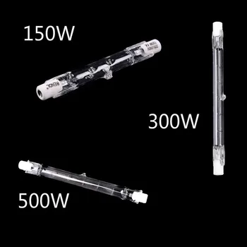 150W 300W 500W Halogen Lamp 78/118MM Double Ended Linear R7s Halogen Light Bulb AC220-240V Household Decor R7s Halogen Bulb
150W 300W 500W Halogen Lamp 78/118MM Double Ended Linear R7s Halogen Light Bulb AC220-240V Household Decor R7s Halogen Bulb