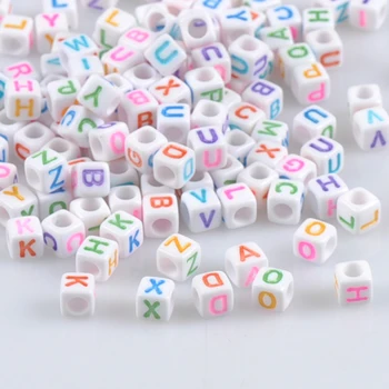 6x6mm 400PCs Mixed color Acrylic Alphabet/Letter square Beads Pony Beads For Jewelry Making YKL0576
6x6mm 400PCs Mixed color Acrylic Alphabet/Letter square Beads Pony Beads For Jewelry Making YKL0576
