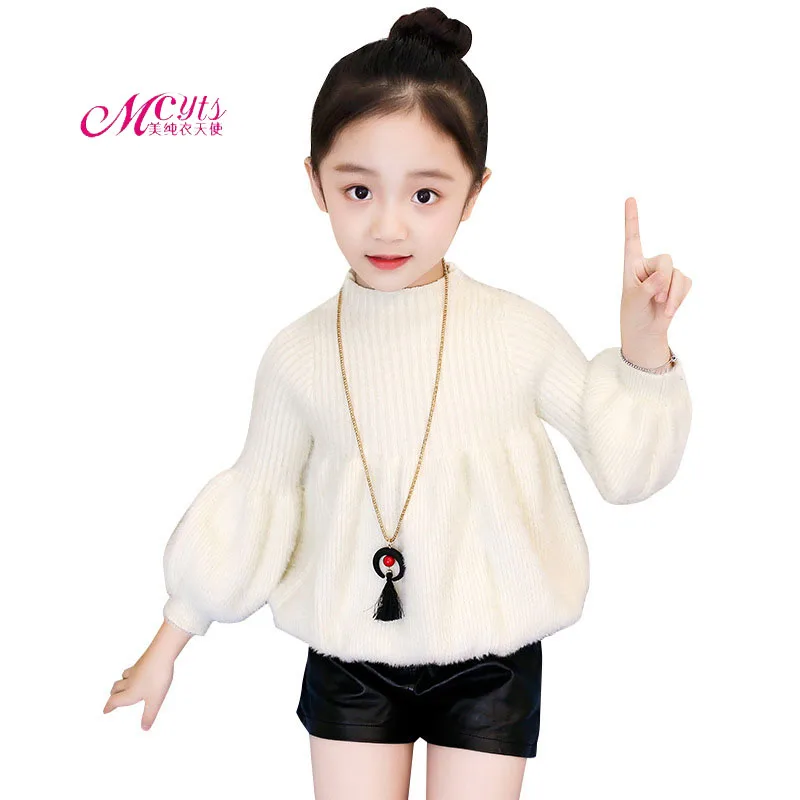 Teenage Girls Sweater Spring Autumn Girls Warm Pullovers Plush Sweaters Fashion Children Clothes Girls Tops 4 6 8 10 12 13 Years
Teenage Girls Sweater Spring Autumn Girls Warm Pullovers Plush Sweaters Fashion Children Clothes Girls Tops 4 6 8 10 12 13 Years