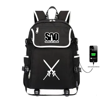 Sword Art Online SAO Designer Bookbag 15.6 inch laptop backpack for Women Men School Bag Female Male Travel Mochila
Sword Art Online SAO Designer Bookbag 15.6 inch laptop backpack for Women Men School Bag Female Male Travel Mochila